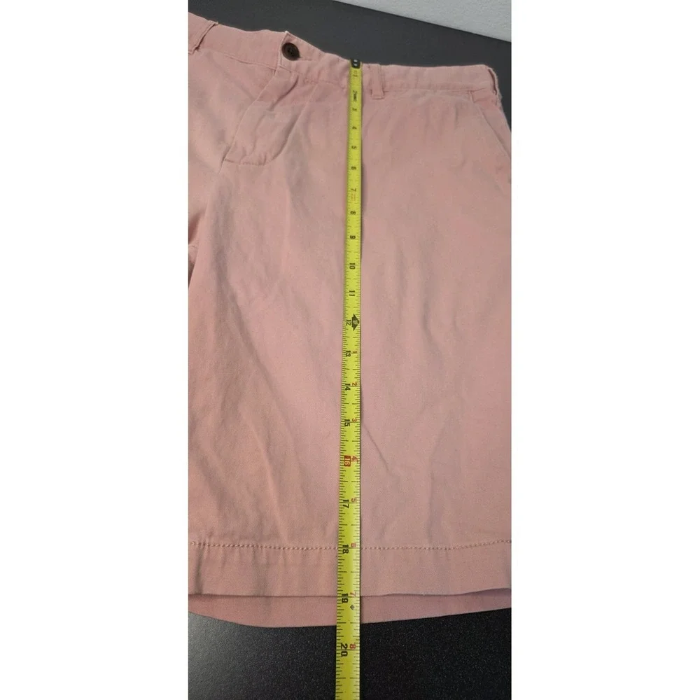 Faherty Men 32 Salmon Pink‎ Chino Shorts Casual Golf Summer Beach Outdoor